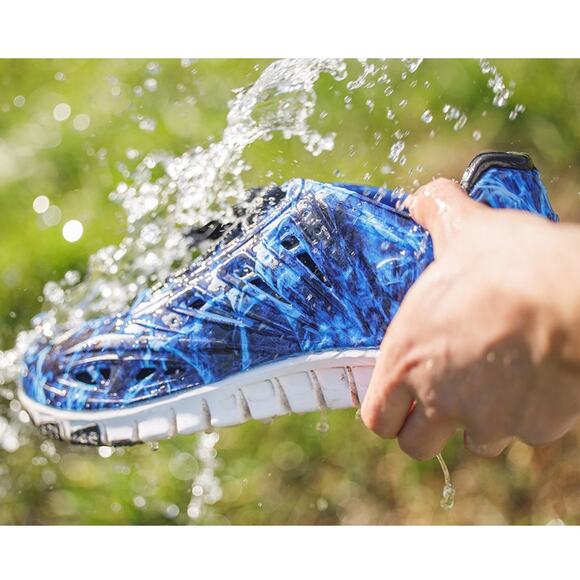 CrossKix APX Mossy Oak Elements Agua Blue Closed Toe Water/Boat Shoes Men 13 - Picture 3 of 10